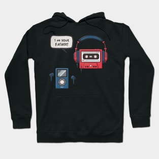 Ipod Cassette Player | I am your father | Nosstalgic T Shirt Design Hoodie